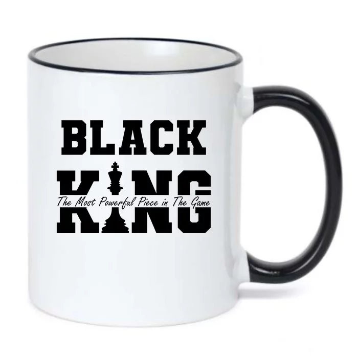 Black King The Most Powerful Piece In The Game Black History Black Color Changing Mug