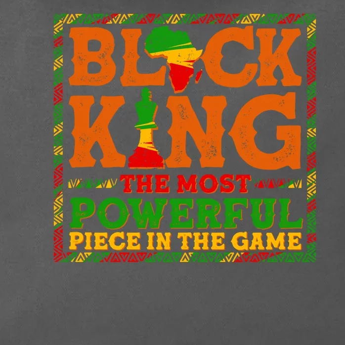 Black King The Most Powerful Piece In The Game Celebrate Black History Zip Tote Bag