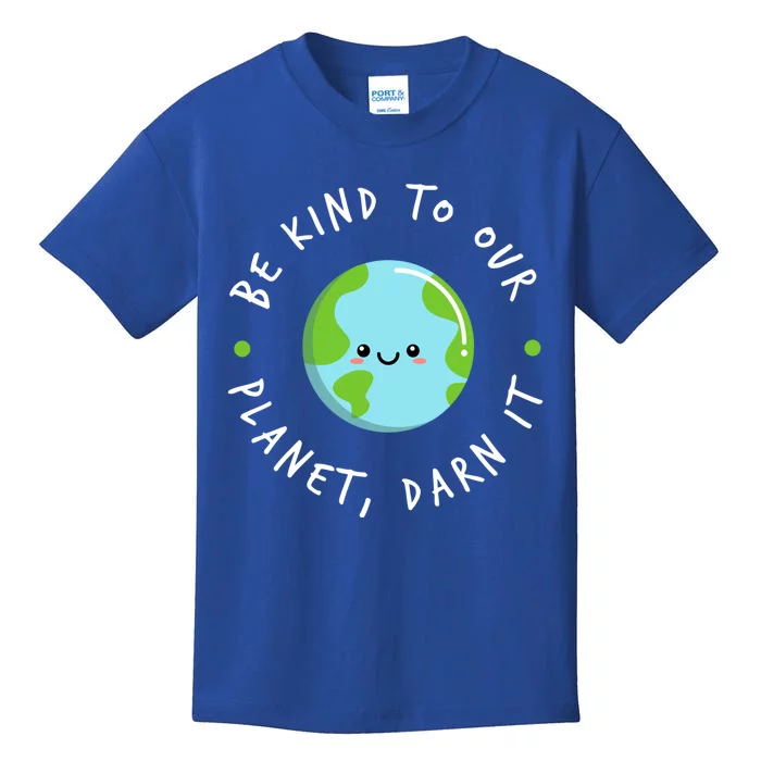 Be Kind To Our Planet Sustainable Cool Gift Kids T-Shirt