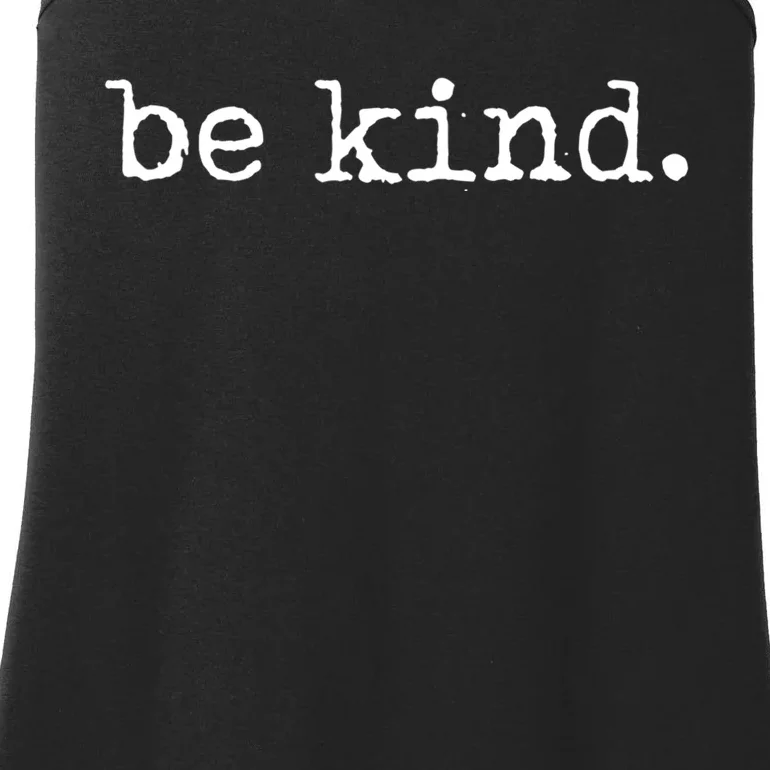 Be Kind Tshirt Ladies Essential Tank