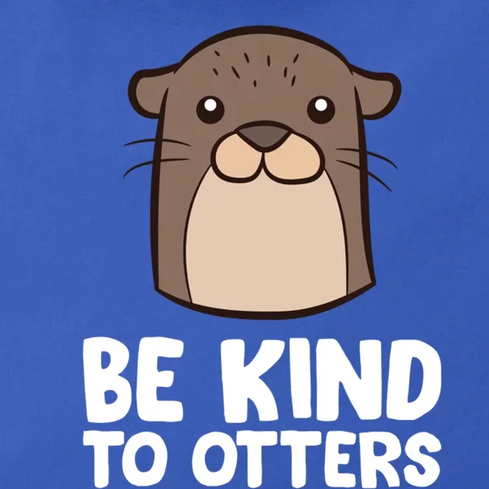 Be Kind To Others Be Kind To Otters Gift Zip Tote Bag