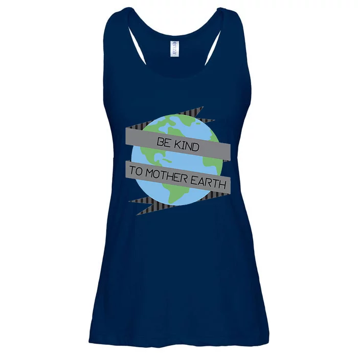 Be Kind To Mother Earth Be Green Ladies Essential Flowy Tank