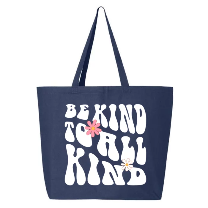 Be Kind To All Kind Retro Quote 25L Jumbo Tote