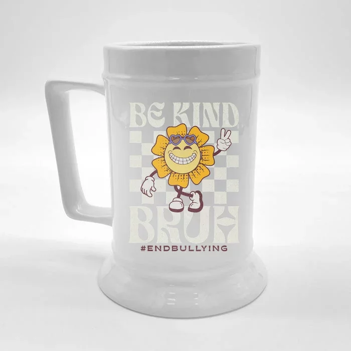 Be Kind Unity Day Orange Anti Bullying Front & Back Beer Stein