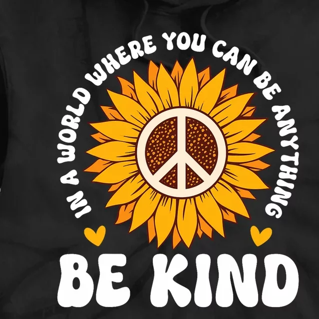 Be Kind Unity Day Orange Anti Bullying Unity Day Tie Dye Hoodie