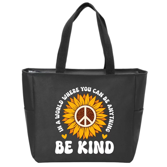 Be Kind Unity Day Orange Anti Bullying Unity Day Zip Tote Bag