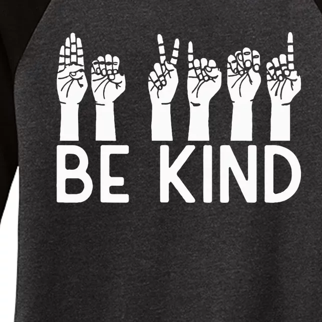 Be Kind Unity Day Orange Anti Bullying Unity day Women's Tri-Blend 3/4-Sleeve Raglan Shirt