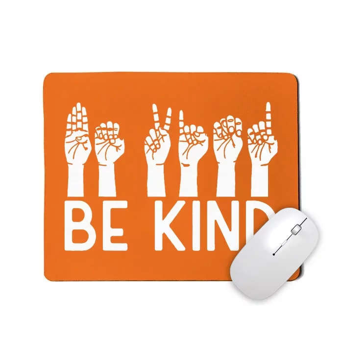 Be Kind Unity Day Orange Anti Bullying Unity day Mousepad