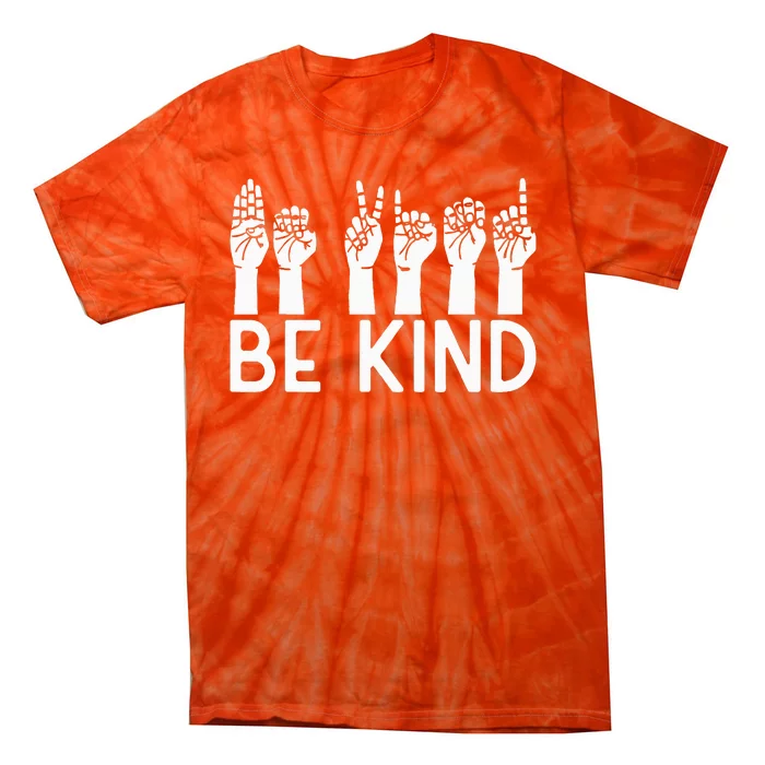 Be Kind Unity Day Orange Anti Bullying Unity day Tie-Dye T-Shirt