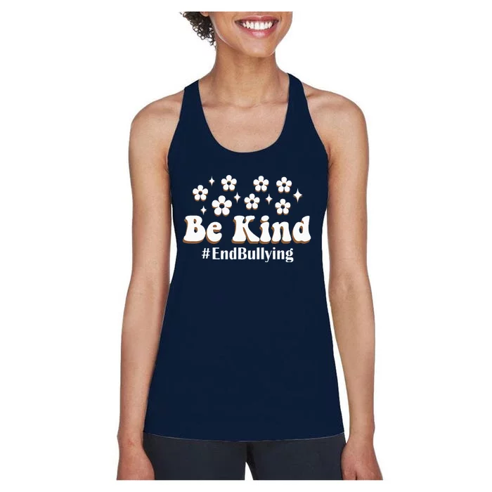 Be Kind Unity Day Anti Bullying Orange Choose Kindness Women's Racerback Tank