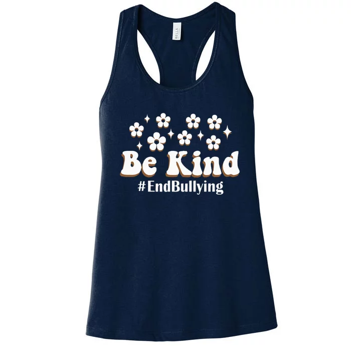 Be Kind Unity Day Anti Bullying Orange Choose Kindness Women's Racerback Tank