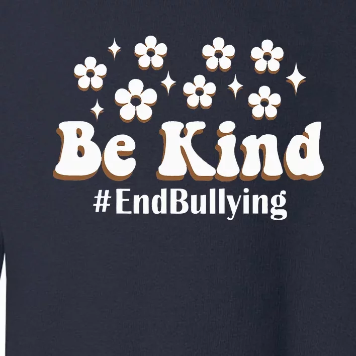 Be Kind Unity Day Anti Bullying Orange Choose Kindness Toddler Sweatshirt