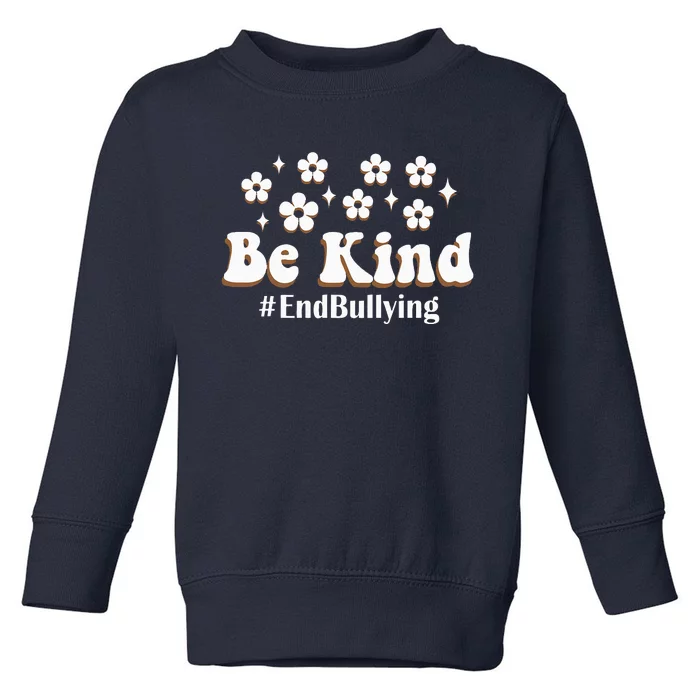 Be Kind Unity Day Anti Bullying Orange Choose Kindness Toddler Sweatshirt