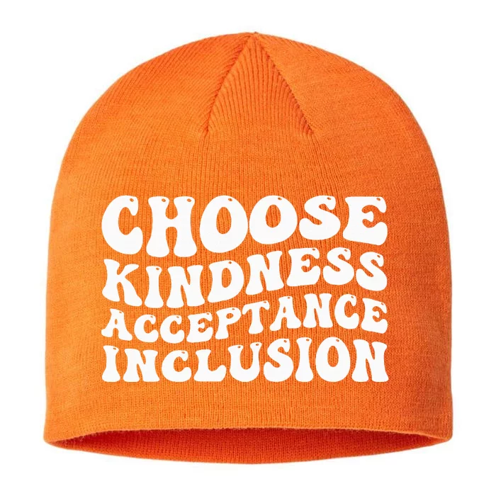 Be Kind Unity Day Orange Anti Bullying Unity day 8 1/2in Sustainable Knit Beanie