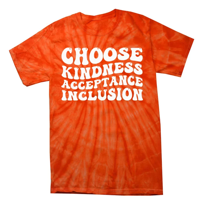 Be Kind Unity Day Orange Anti Bullying Unity day Tie-Dye T-Shirt