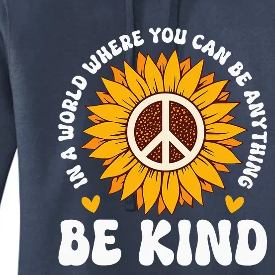 Be Kind Unity Day Orange Anti Bullying Women's Pullover Hoodie