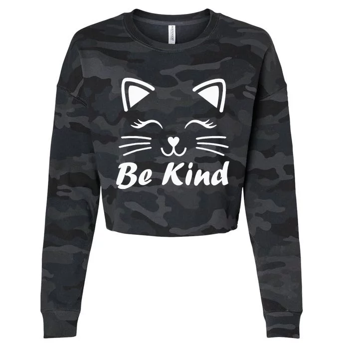 Be Kind Unity Day Orange Anti Bullying Cropped Pullover Crew