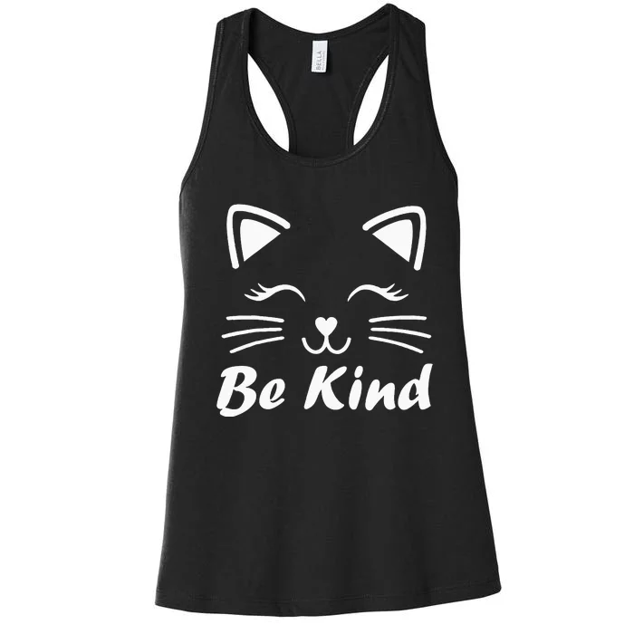 Be Kind Unity Day Orange Anti Bullying Women's Racerback Tank