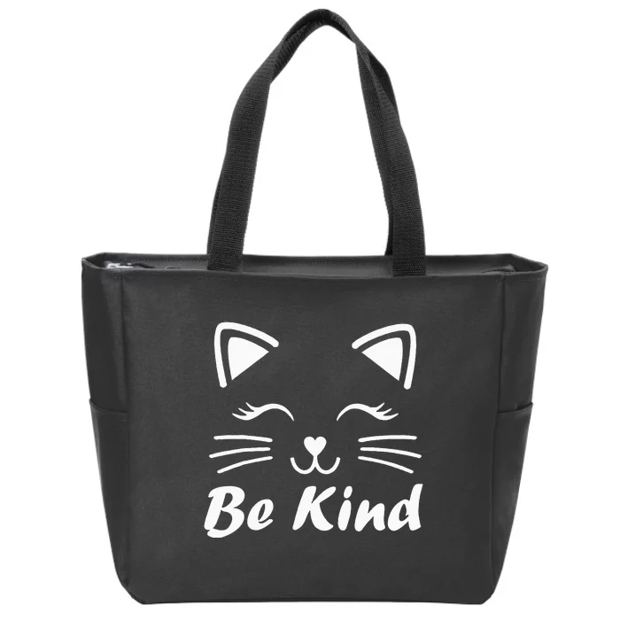 Be Kind Unity Day Orange Anti Bullying Zip Tote Bag