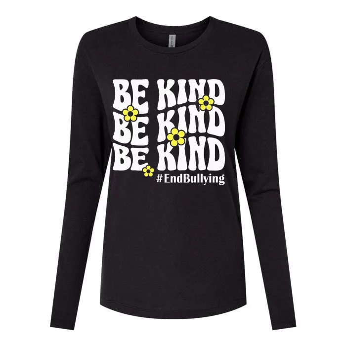 Be Kind Unity Day Anti Bullying Orange Choose Kindness Womens Cotton Relaxed Long Sleeve T-Shirt