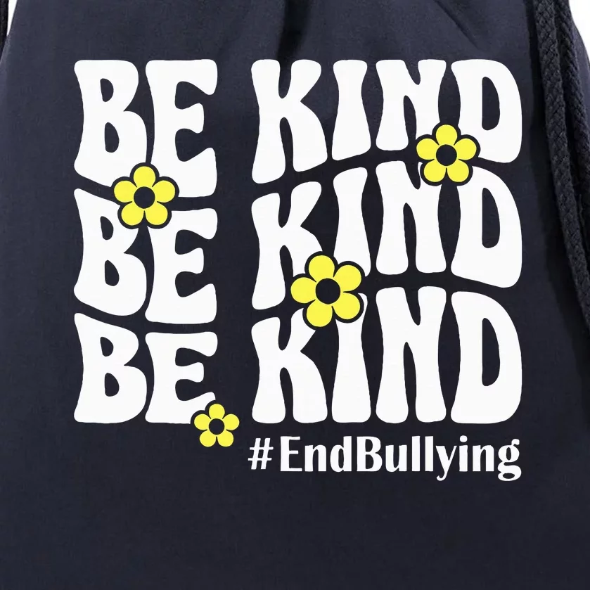 Be Kind Unity Day Anti Bullying Orange Choose Kindness Drawstring Bag