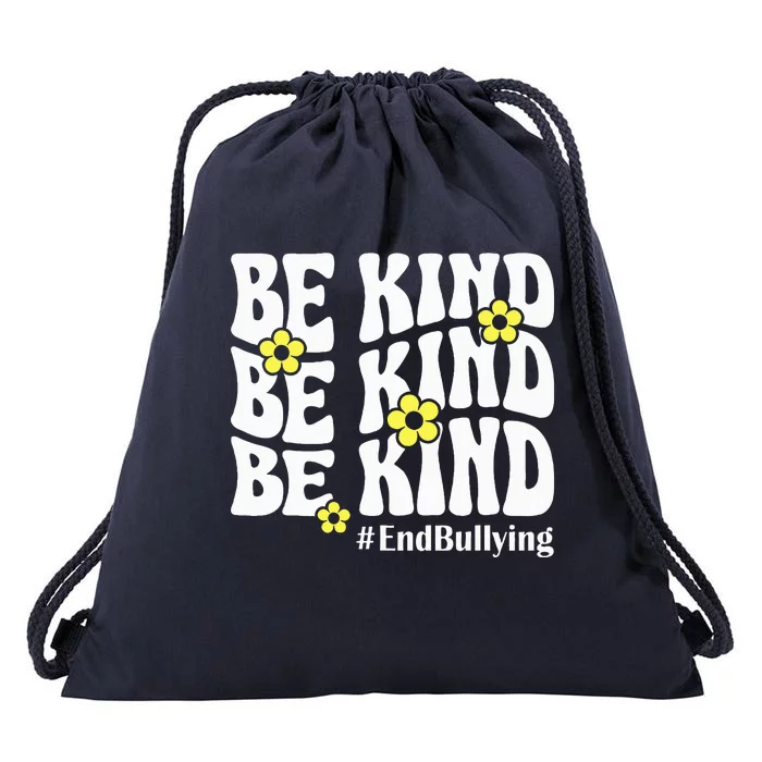 Be Kind Unity Day Anti Bullying Orange Choose Kindness Drawstring Bag