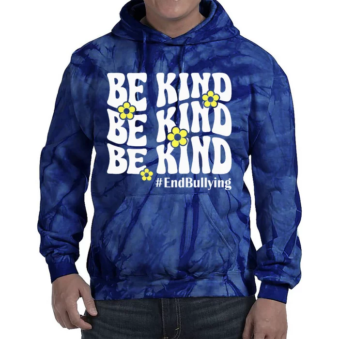 Be Kind Unity Day Anti Bullying Orange Choose Kindness Tie Dye Hoodie