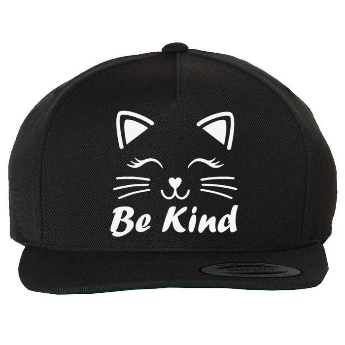 Be Kind Unity Day Orange Anti Bullying Unity Day Gift Wool Snapback Cap