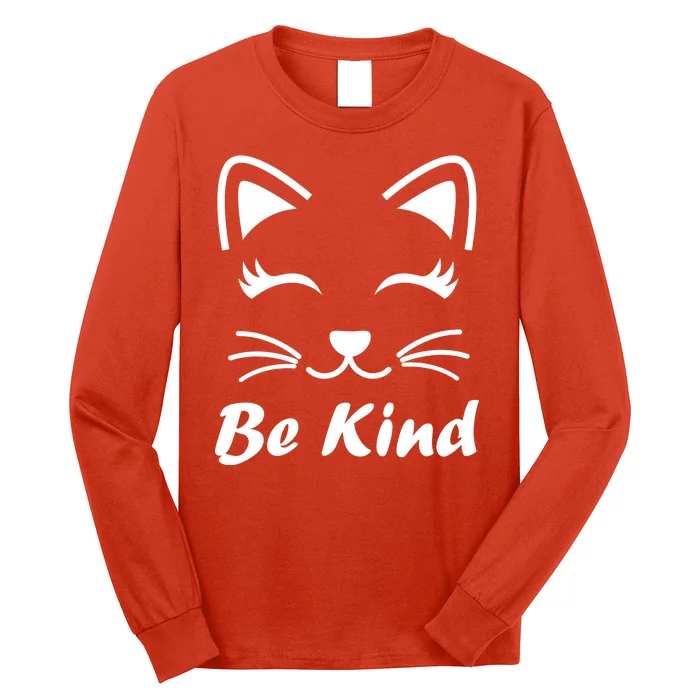 Be Kind Unity Day Anti Bullying Kitten Long Sleeve Shirt