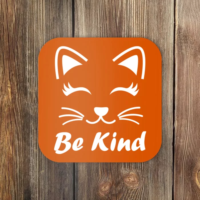 Be Kind Unity Day Anti Bullying Kitten Coaster