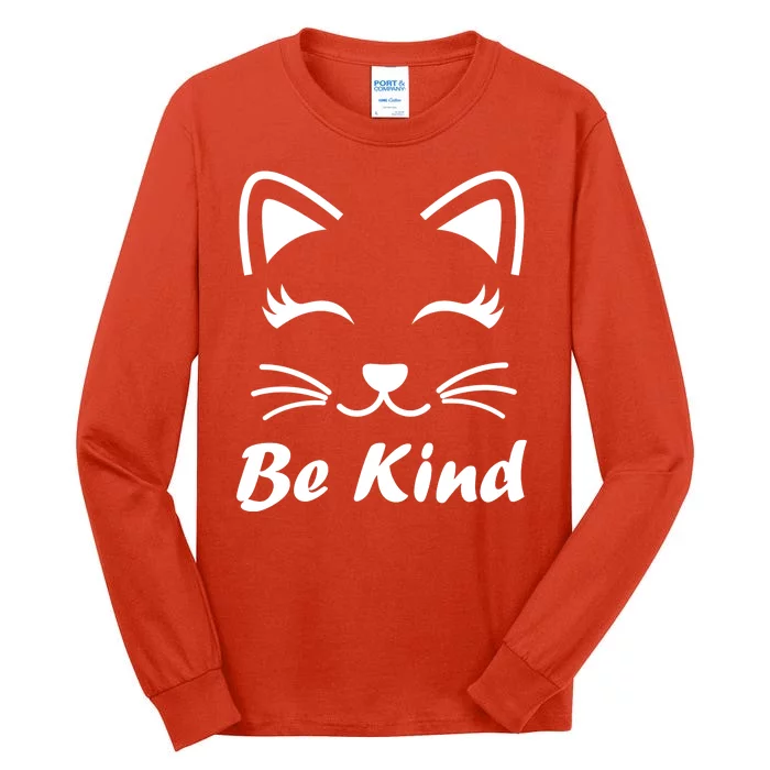 Be Kind Unity Day Anti Bullying Kitten Tall Long Sleeve T-Shirt