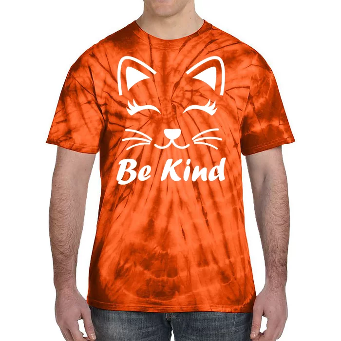 Be Kind Unity Day Anti Bullying Kitten Tie-Dye T-Shirt