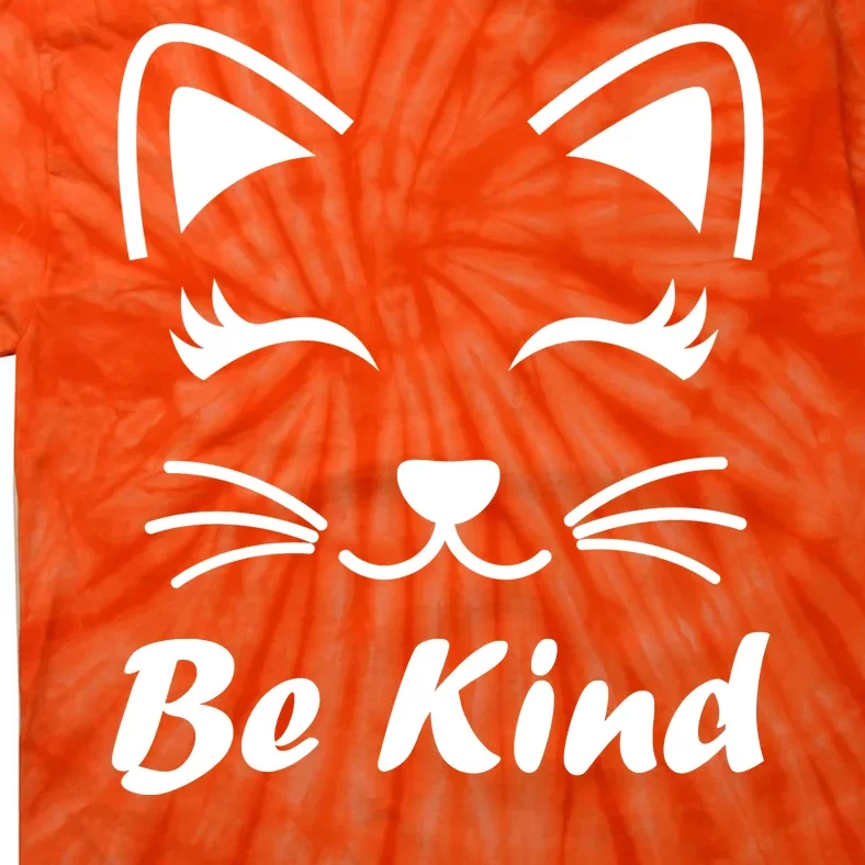 Be Kind Unity Day Anti Bullying Kitten Tie-Dye T-Shirt