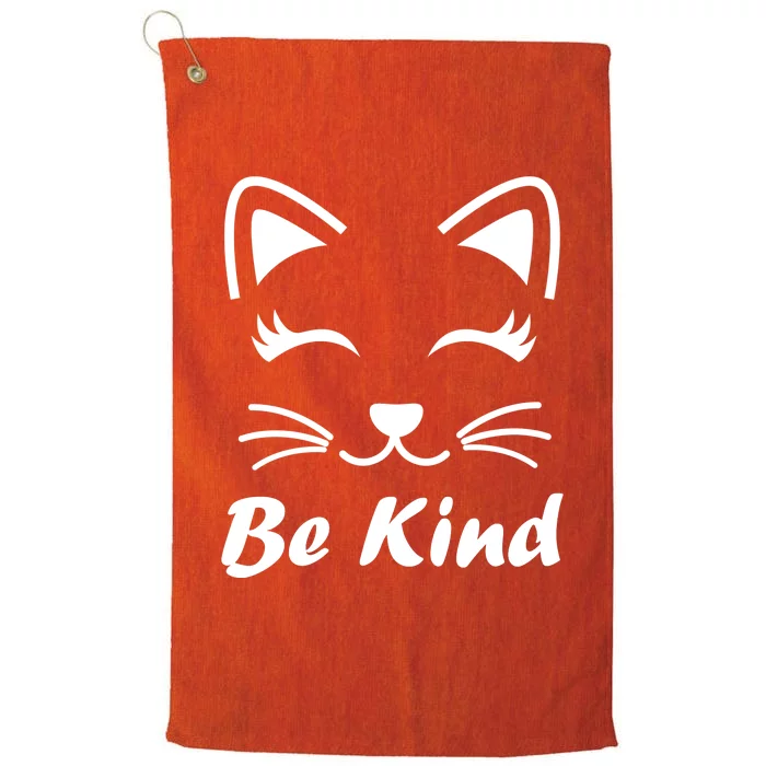 Be Kind Unity Day Anti Bullying Kitten Platinum Collection Golf Towel