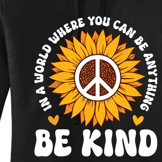 Be Kind Unity Day Orange Anti Bullying Unity Day Women's Pullover Hoodie