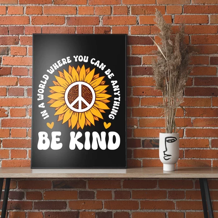 Be Kind Unity Day Orange Anti Bullying Unity Day Poster