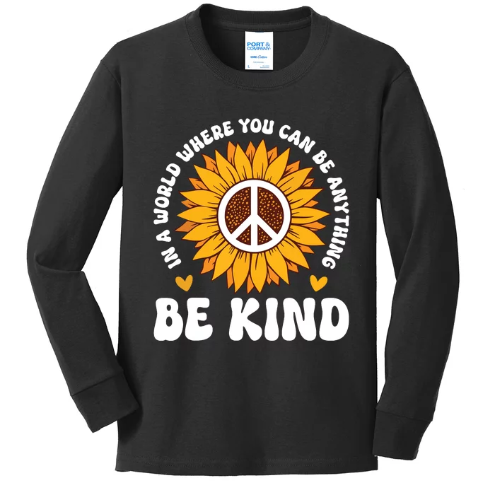 Be Kind Unity Day Orange Anti Bullying Unity Day Kids Long Sleeve Shirt