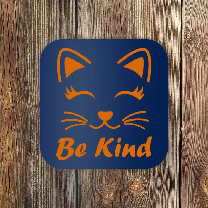 Be Kind Unity Day Orange Anti Bullying Kitten Coaster