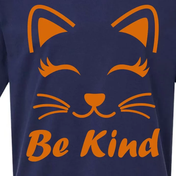 Be Kind Unity Day Orange Anti Bullying Kitten Sueded Cloud Jersey T-Shirt