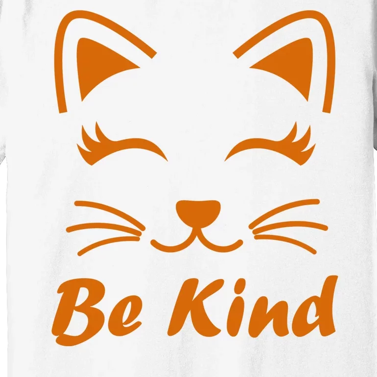 Be Kind Unity Day Orange Anti Bullying Kitten Premium T-Shirt