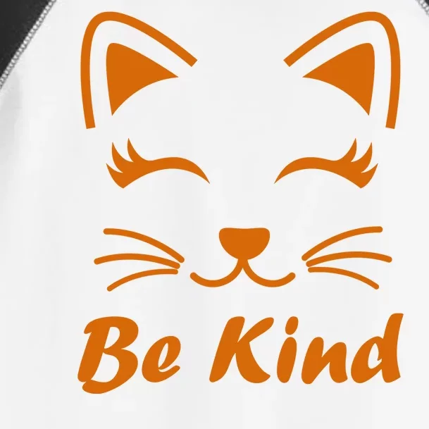 Be Kind Unity Day Orange Anti Bullying Kitten Toddler Fine Jersey T-Shirt