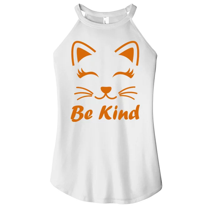 Be Kind Unity Day Orange Anti Bullying Kitten Women’s Perfect Tri Rocker Tank