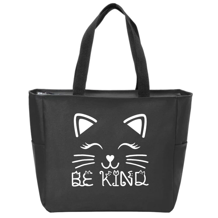 Be Kind Unity Day Orange Anti Bullying Zip Tote Bag