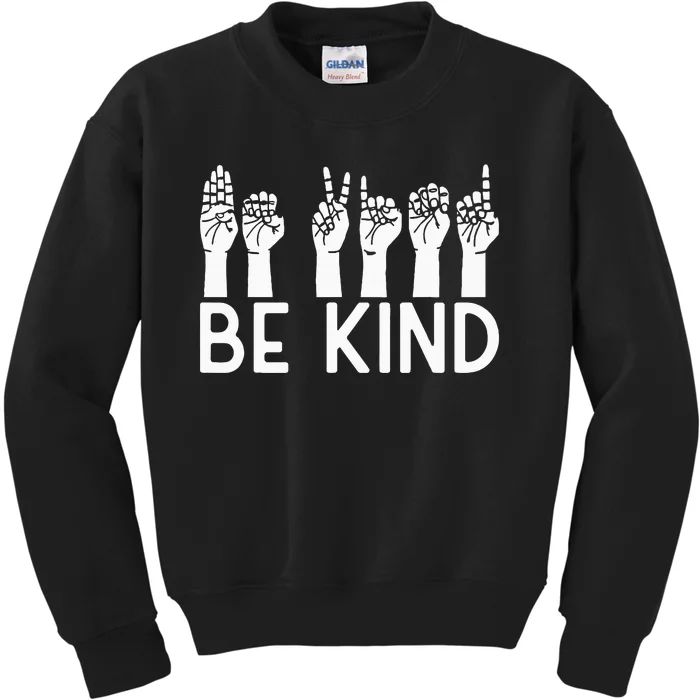 Be Kind Unity Day Orange Anti Bullying Unity Day Kids Sweatshirt