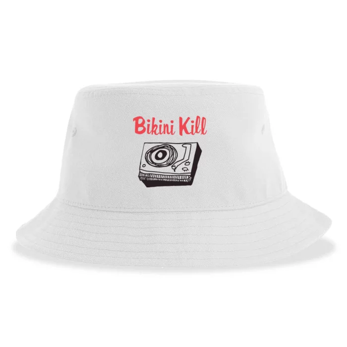 Bikini Kill Vintage Album Inspired Sustainable Bucket Hat