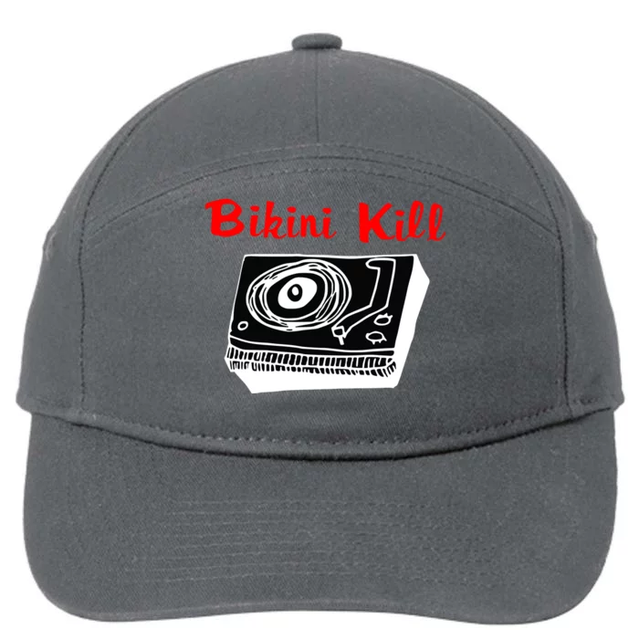 Bikini Kill Vintage Album Inspired 7-Panel Snapback Hat