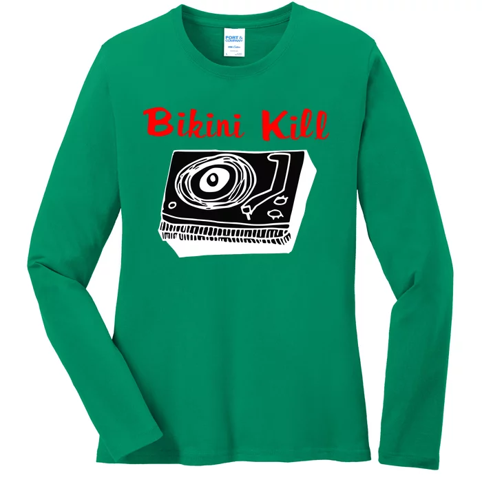 Bikini Kill Vintage Album Inspired Ladies Long Sleeve Shirt