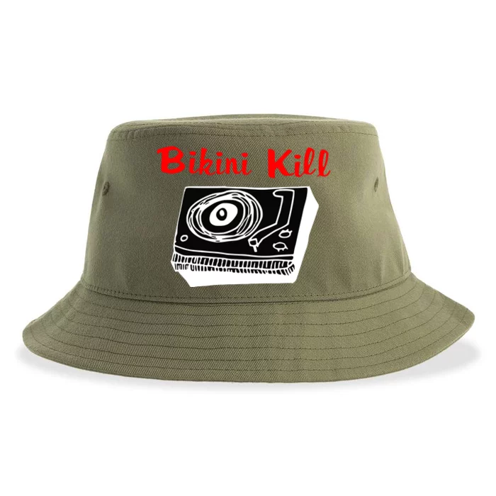 Bikini Kill Vintage Album Inspired Sustainable Bucket Hat