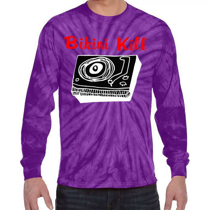 Bikini Kill Vintage Album Inspired Tie-Dye Long Sleeve Shirt