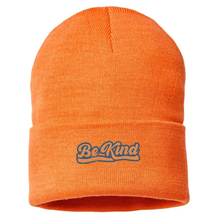 Be Kind Vintage Retro 80's Style Sustainable Knit Beanie